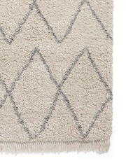 Think Rugs Cream Boho 8280 Berber Rug - Image 4 of 6