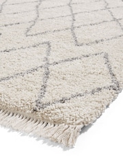 Think Rugs Cream Boho 8280 Berber Rug - Image 5 of 6