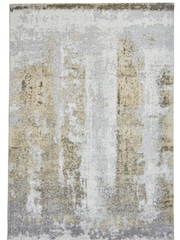 Think Rugs Ivory Brooklyn 8595 Modern Abstract Rug - Image 2 of 5