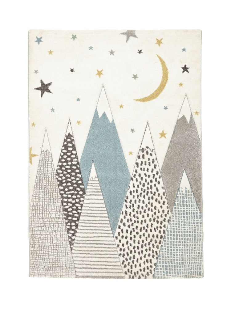 Think Rugs Blue Brooklyn 22707 Rug - Image 2 of 5 Think Rugs Blue Brooklyn 22707 Rug - Image 2 of 5