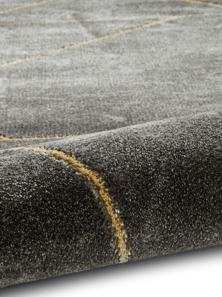 Think Rugs Dark Grey Craft 23486 Modern Geometric Rug - Image 5 of 5