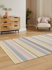 Think Rugs Pastel Multi Cascade 29898 Modern Geometric Rug - Image 2 of 6