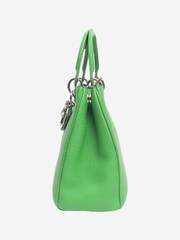 Sign of the Times Green Dior Large Lady Dior 2Way Bag - Image 3 of 9