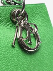 Sign of the Times Green Dior Large Lady Dior 2Way Bag - Image 7 of 9