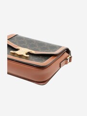 Sign of the Times Celine Triomphe Teen Shoulder Brown Bag - Image 5 of 10