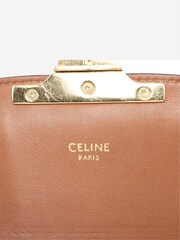 Sign of the Times Celine Triomphe Teen Shoulder Brown Bag - Image 8 of 10