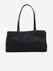 Sign of the Times Prada Nylon Mini Black Tote Bag - Image 2 of 10