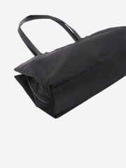 Sign of the Times Prada Nylon Mini Black Tote Bag - Image 6 of 10