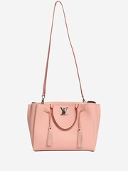 Sign of the Times Pink Louis Vuitton 2017 Lockmeto Leather 2Way Bag - Image 2 of 4
