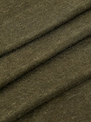 Reiss Thyme Green Langley Relaxed-Fit Crew-Neck T-Shirt - Image 7 of 7