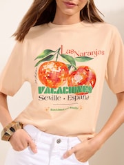 برتقالي - تيشرت رسم من Friends Like These - Image 1 of 4