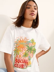 Friends Like These Ivory Social Club Graphic T-Shirt - Image 1 of 4