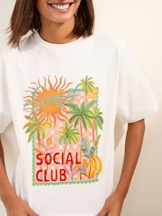 Friends Like These Ivory Social Club Graphic T-Shirt - Image 4 of 4