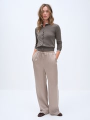 The Set 2 Pack Frill Neck Cardigans With Wool - 9суретінің 4 суреті