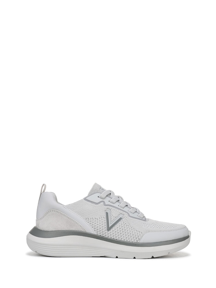 Vionic Grey Hayward Wide Fit Arch Support Trainers - Image 1 of 7