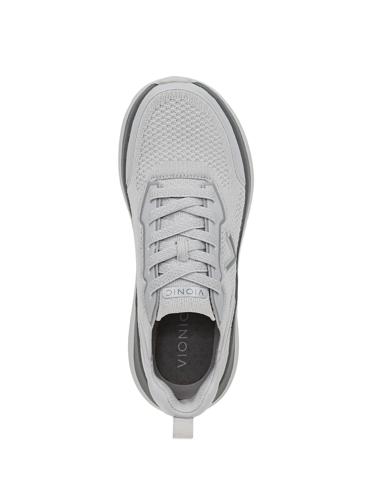 Vionic Grey Hayward Wide Fit Arch Support Trainers - Image 7 of 7