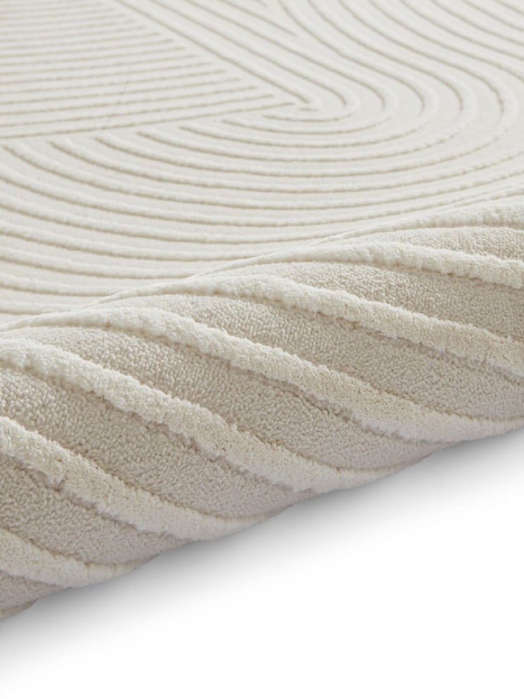 Think Rugs Cream Flores 1924 Modern Rug - Image 6 of 6 Think Rugs Cream Flores 1924 Modern Rug - Image 6 of 6