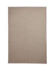 Think Rugs Mink Flores 1924 Modern Rug - Image 3 of 6