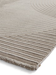 Think Rugs Mink Flores 1924 Modern Rug - Image 5 of 6