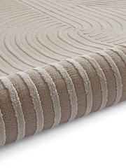 Think Rugs Mink Flores 1924 Modern Rug - Image 6 of 6