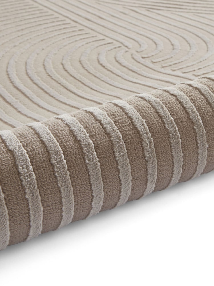 Think Rugs Mink Flores 1924 Modern Rug - Image 6 of 6