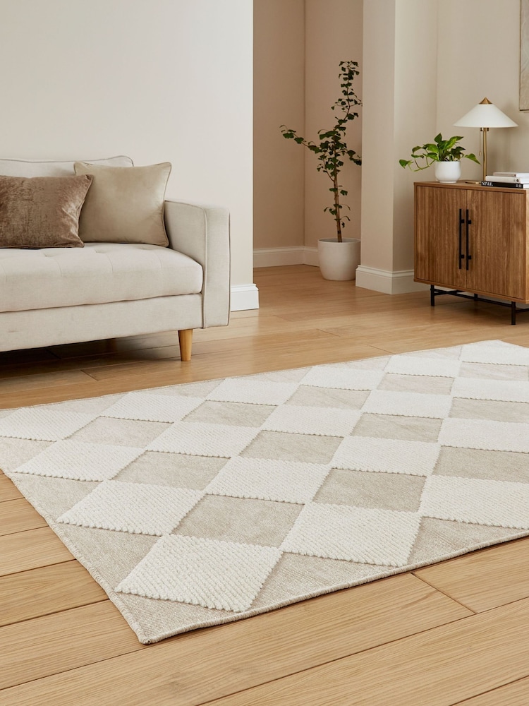 Think Rugs Beige Lyna J0529 Modern Rug - Image 2 of 6 Think Rugs Beige Lyna J0529 Modern Rug - Image 2 of 6