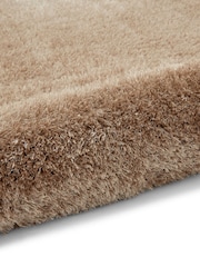 Think Rugs Walnut Lux Shaggy Plain Shaggy Rug - Image 6 of 6