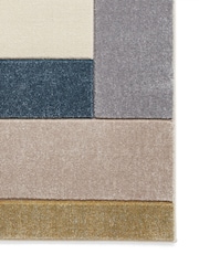 Think Rugs Multi Matrix G0561 Modern Geometric Rug - Image 4 of 6
