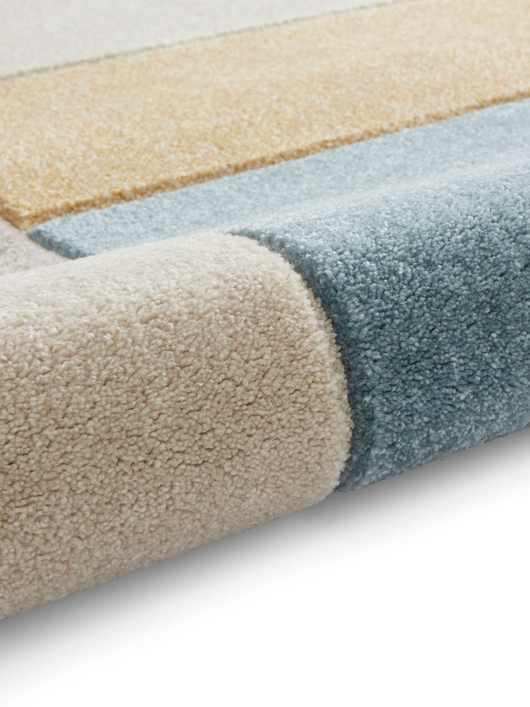 Think Rugs Multi Matrix G0561 Modern Geometric Rug - Image 6 of 6