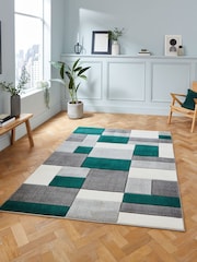 سجادة بتصميم هندسي عصري تشكيلة 61Matrix MT من Think Rugs - صورة 1 من 6