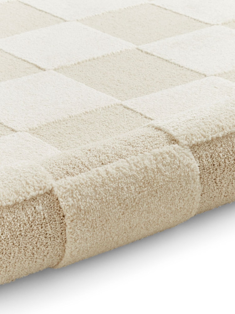 Think Rugs Cream Elio 69924 Modern Geometric Rug - Image 6 of 6