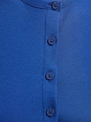 Friends Like These Cobalt Blue Button Through Vest - Image 5 of 5