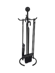 Snug Black Cedar Fireside Companion Set - Image 1 of 5