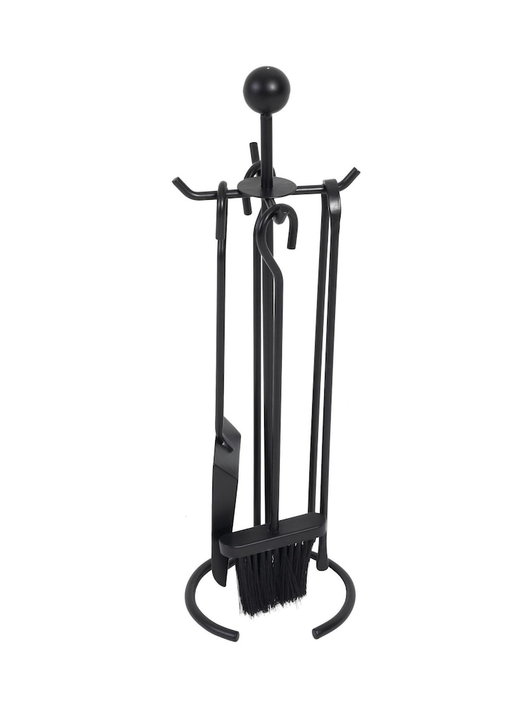 Snug Black Cedar Fireside Companion Set - Image 1 of 5