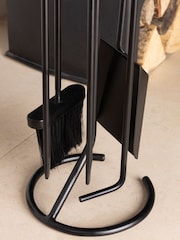 Snug Black Cedar Fireside Companion Set - Image 5 of 5