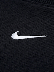 Nike Black Standard Fleece Oversized Crewneck Jumper - Image 3 of 3