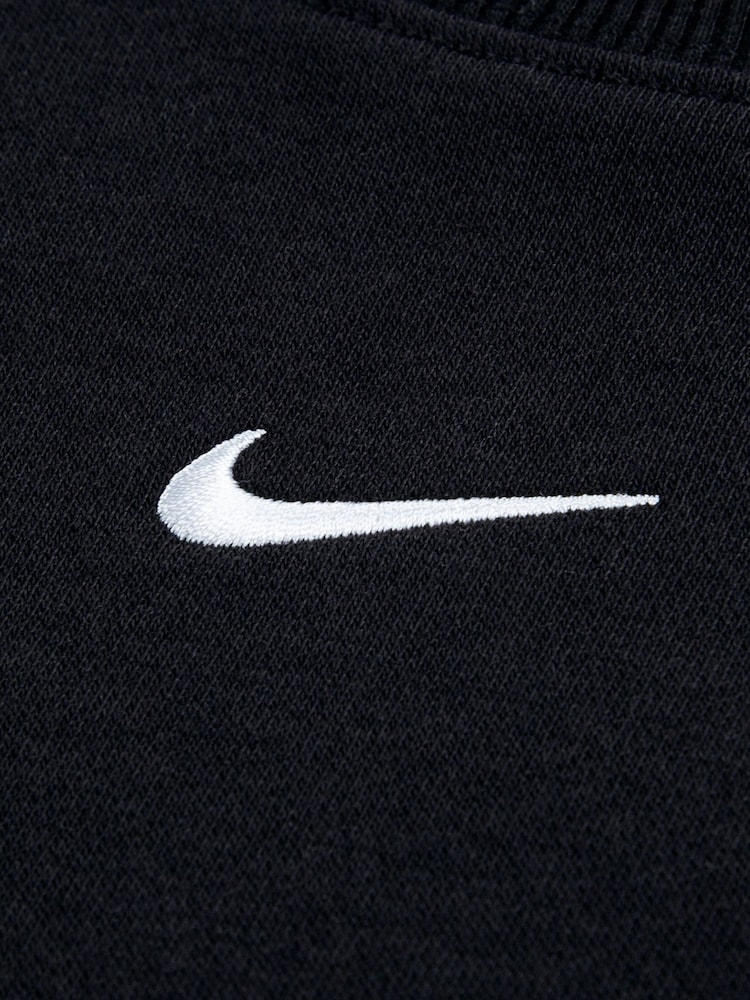 Nike Black Standard Fleece Oversized Crewneck Jumper - Image 3 of 3 Nike Black Standard Fleece Oversized Crewneck Jumper - Image 3 of 3