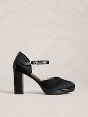 White Stuff Black Priscilla Platform Shoes - Image 1 of 4