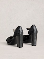 White Stuff Black Priscilla Platform Shoes - Image 3 of 4