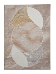 Think Rugs Gold Creation 50097 Modern Geometric Rug - Image 3 of 6