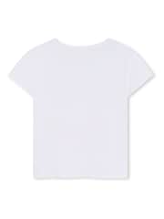 Billieblush Short Sleeve Graphic Print White T-Shirt - Image 2 of 3