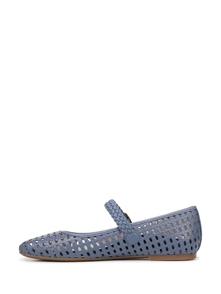 Vionic Blue Alameda Woven Regular Fit Arch Support Mary Jane Shoes - Image 7 of 7 Vionic Blue Alameda Woven Regular Fit Arch Support Mary Jane Shoes - Image 7 of 7