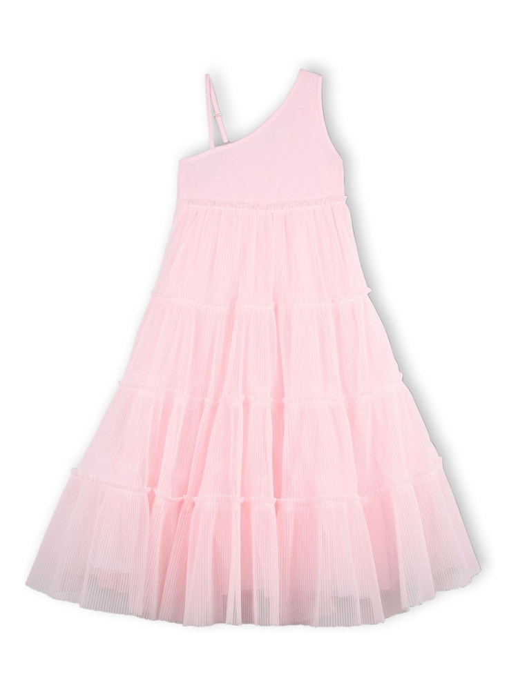 Billieblush Flounced Party Occasion Pink Dress - Image 2 of 4