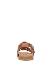 Vionic Brown Eureka Regular Fit Arch Support Strappy Sandals - Image 3 of 7