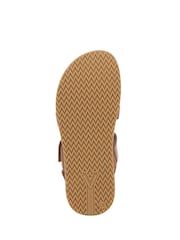 Vionic Brown Eureka Regular Fit Arch Support Strappy Sandals - Image 5 of 7