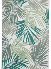 Think Rugs Green Miami 19433 Botanical Outdoor Rug - Image 3 of 6