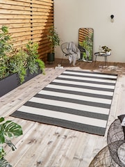 Think Rugs Black Santa Monica 48644 Modern Geometric Rug - Image 1 of 6