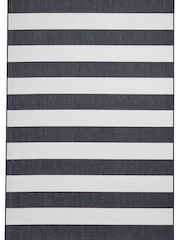 Think Rugs Black Santa Monica 48644 Modern Geometric Rug - Image 3 of 6