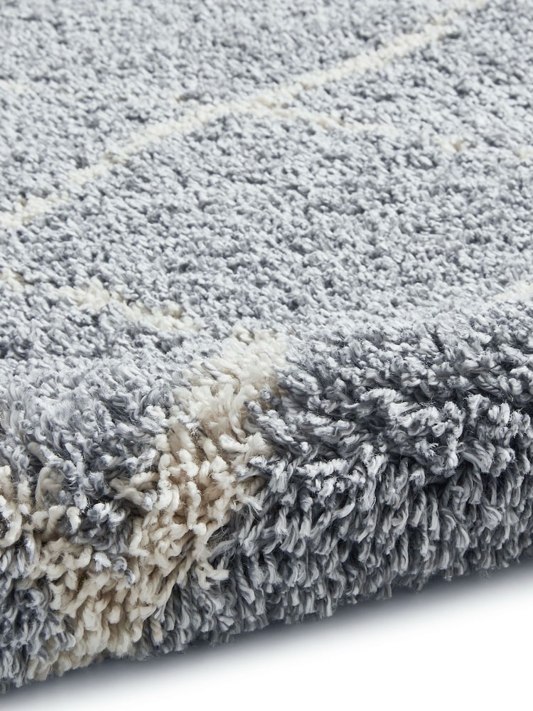 Think Rugs Grey Scandi Berber Rug - Image 5 of 5 Think Rugs Grey Scandi Berber Rug - Image 5 of 5