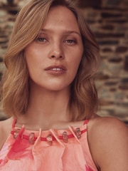 B by Ted Baker Pink/Yellow Floral Halterneck Top - Image 5 of 11